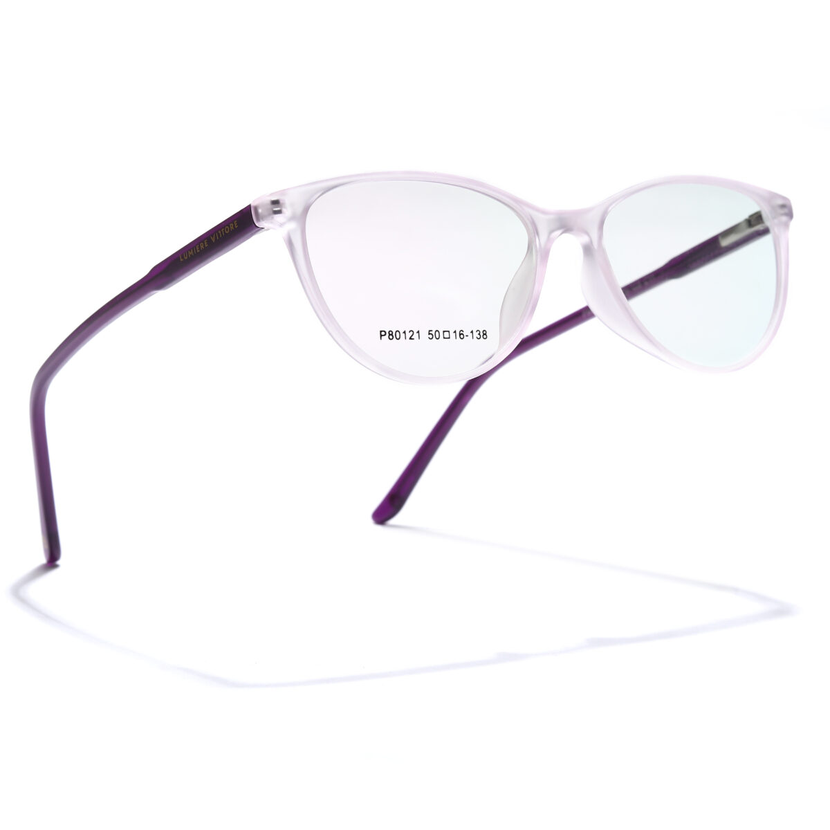 Money Heist Glasses - Nairobi, Clear Purple - Image 2