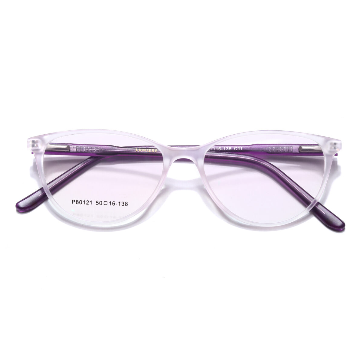 Money Heist Glasses - Nairobi, Clear Purple - Image 4