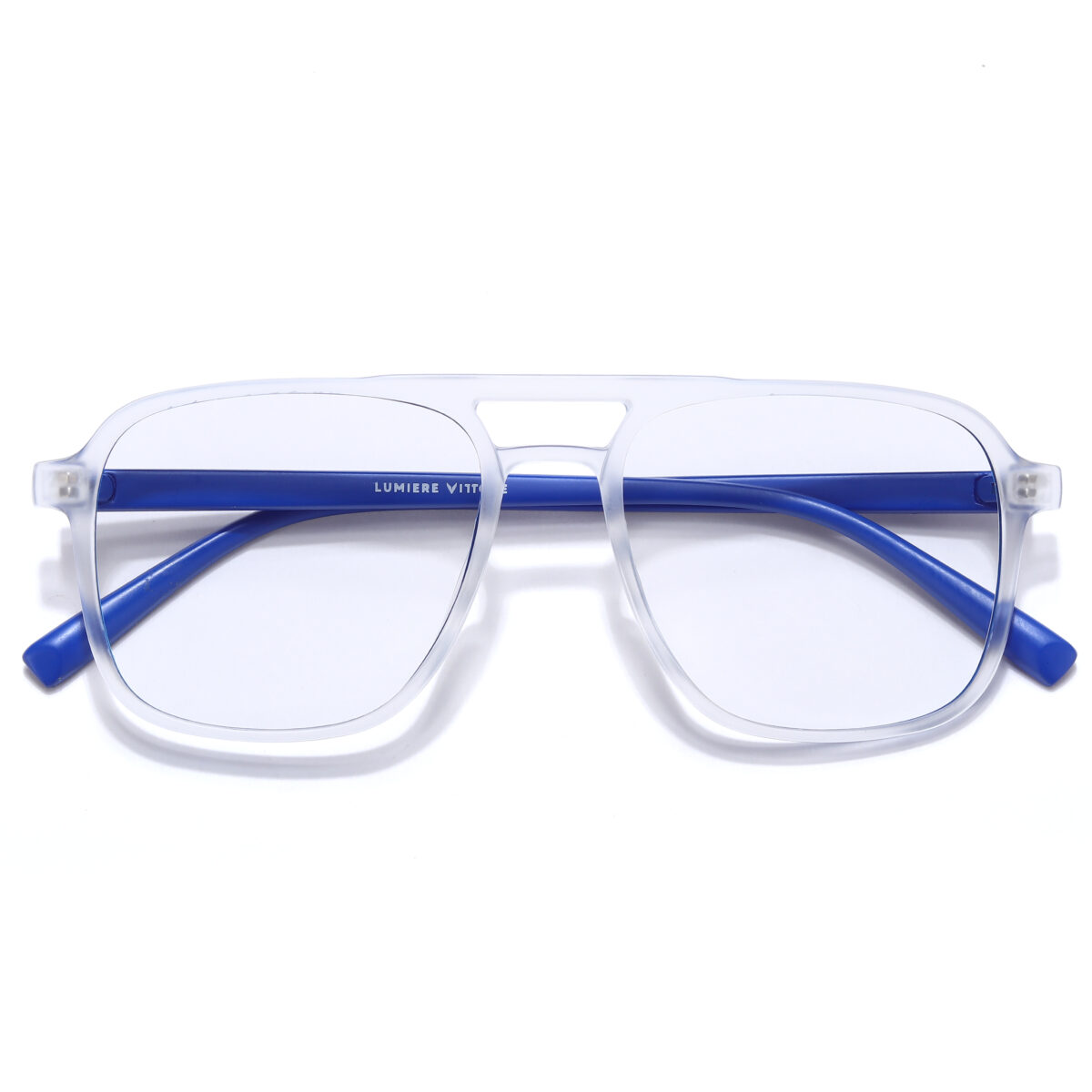 Prescription Frames, Clear Blue, EE2521 - Image 3