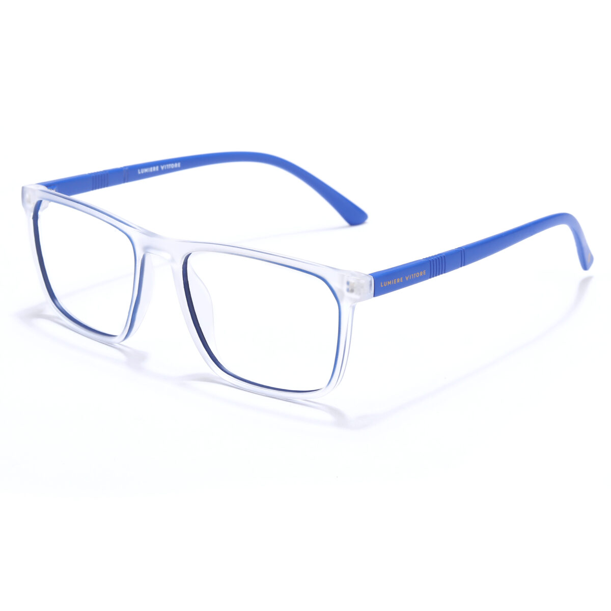 Prescription Frames, Clear Blue, EE1031