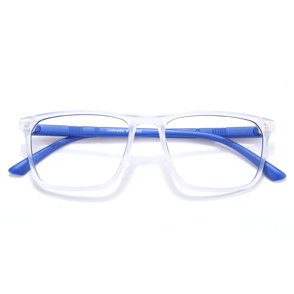 Prescription Frames, Clear Blue, EE1031 - Image 4