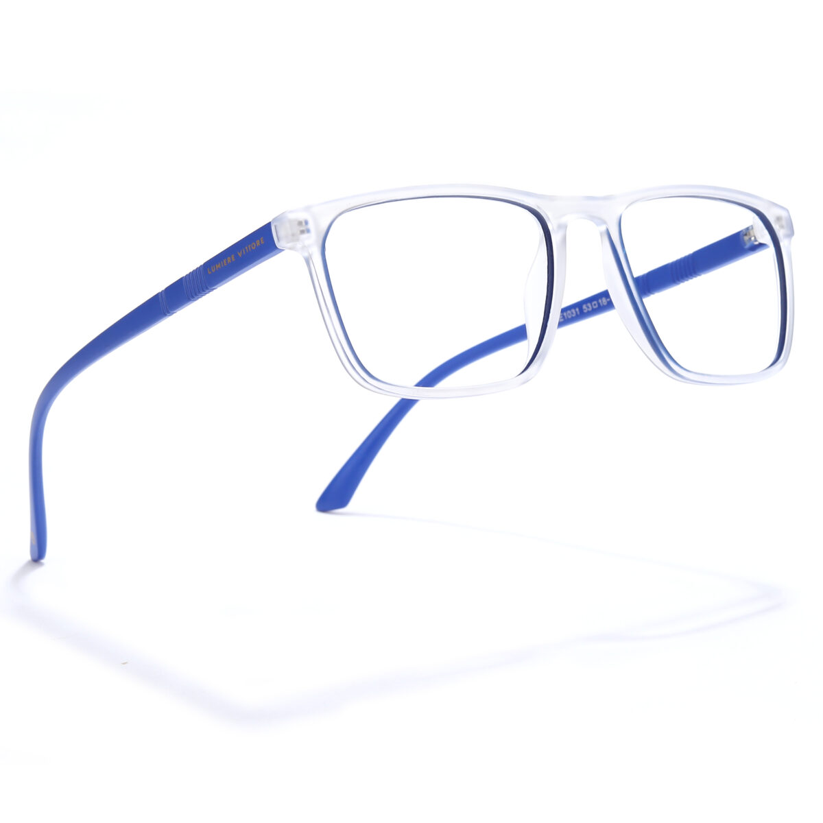 Prescription Frames, Clear Blue, EE1031 - Image 3