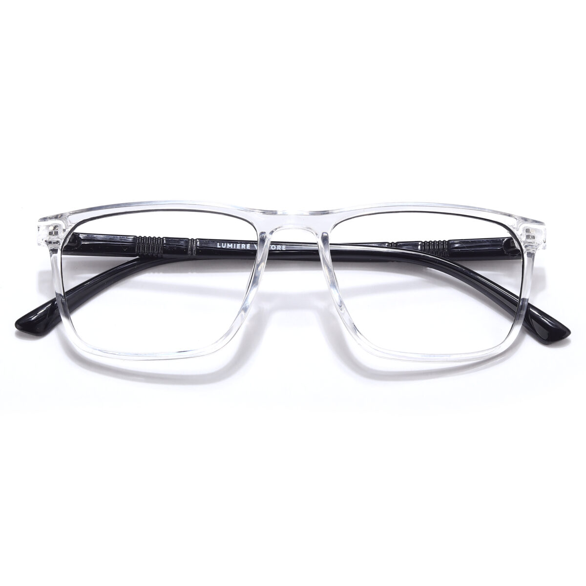 Prescription Frames, Clear Black, EE1031 - Image 4