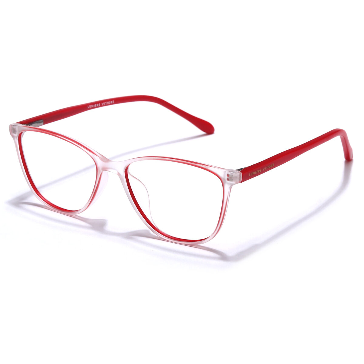 Money Heist Glasses - Stockholm, Clear Red