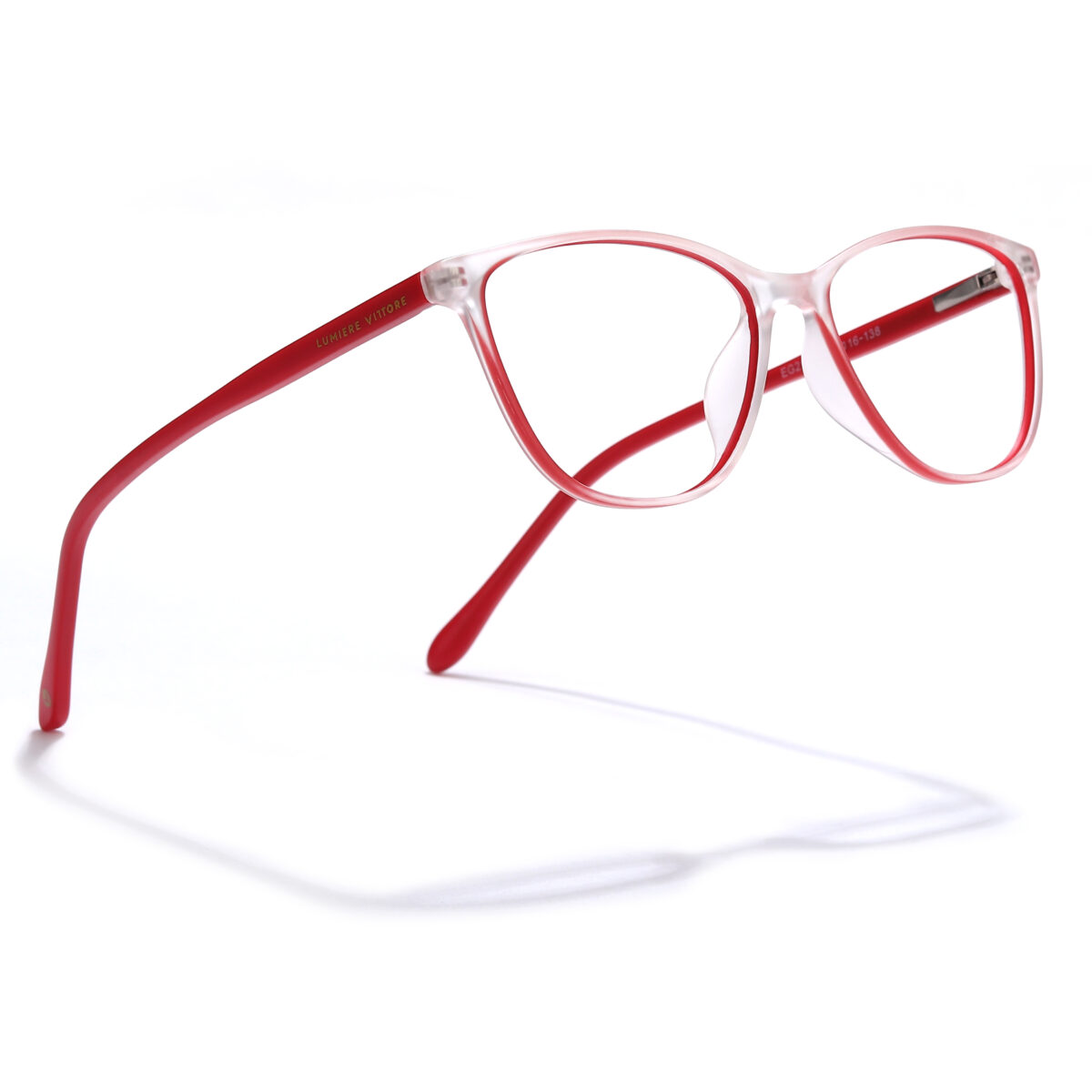 Money Heist Glasses - Stockholm, Clear Red - Image 2