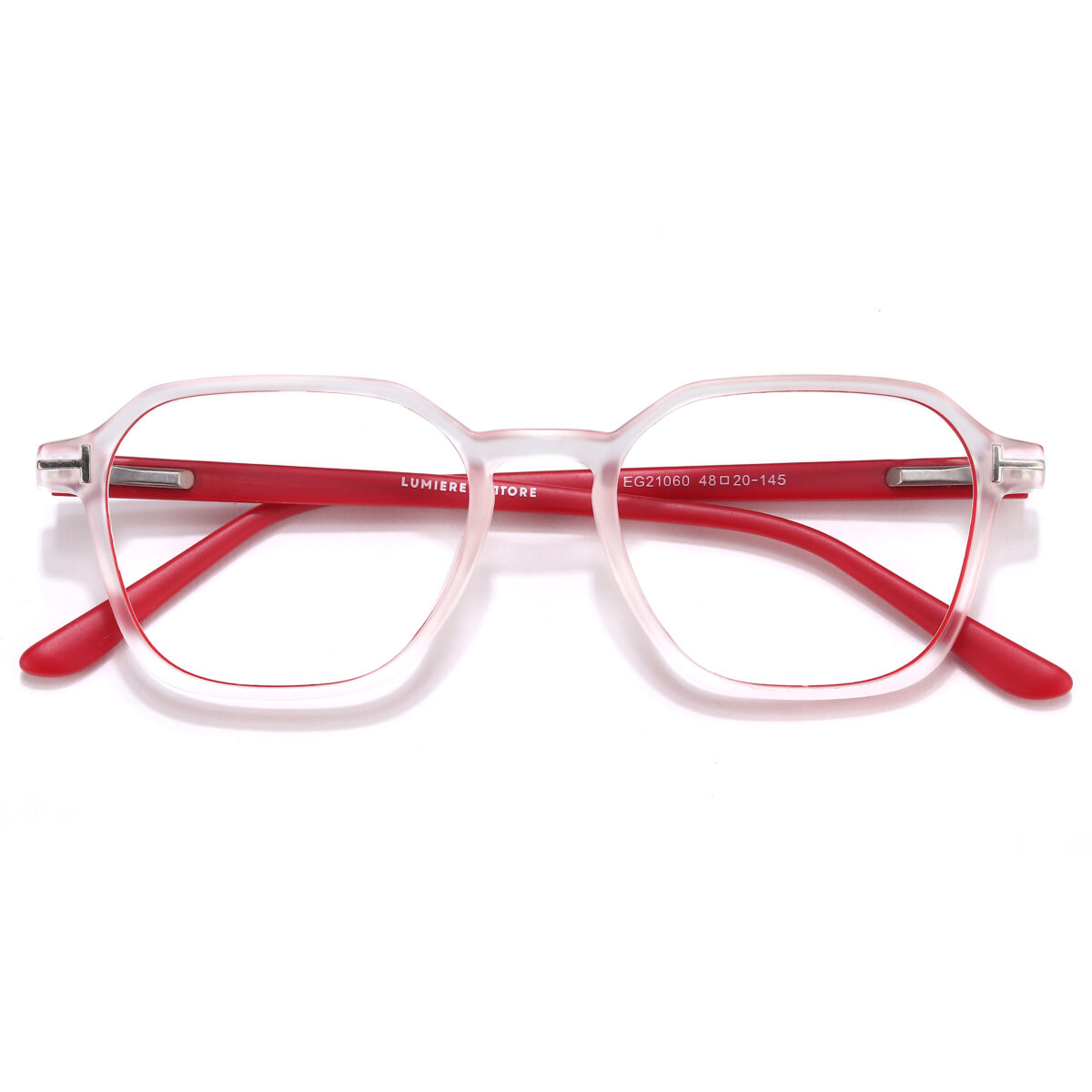Money Heist Glasses – Rio, Clear Red - Image 3
