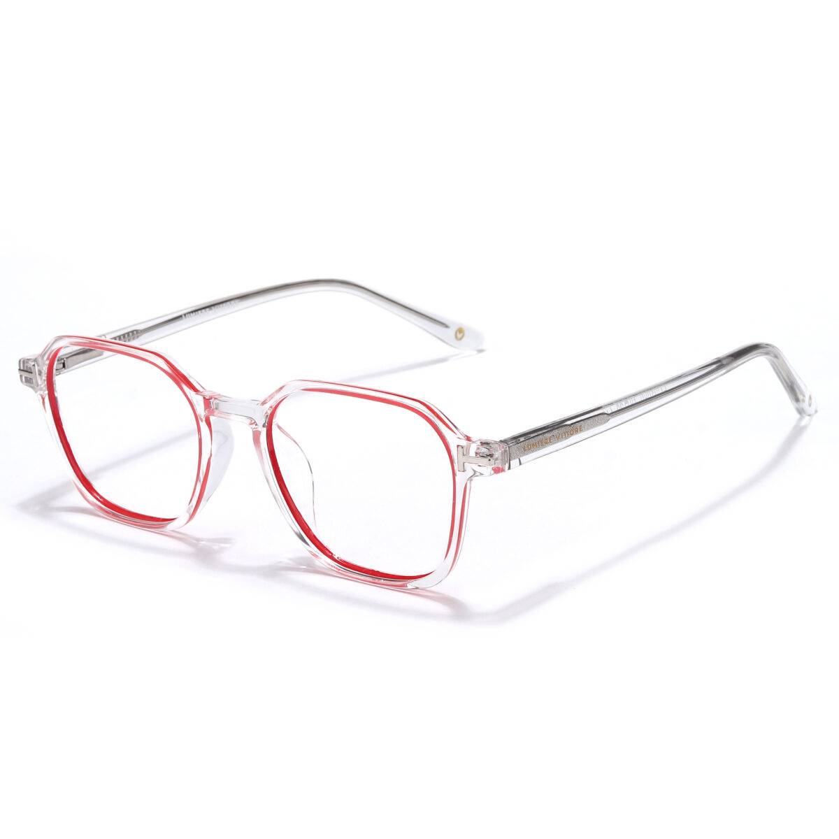 Money Heist Glasses - Rio, Clear Pink