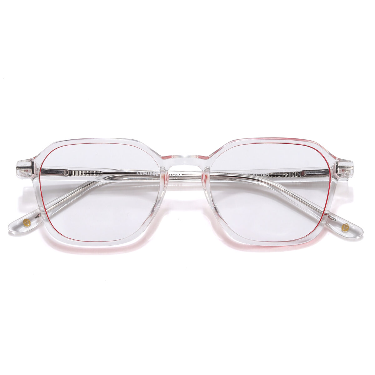 Money Heist Glasses - Rio, Clear Pink - Image 3