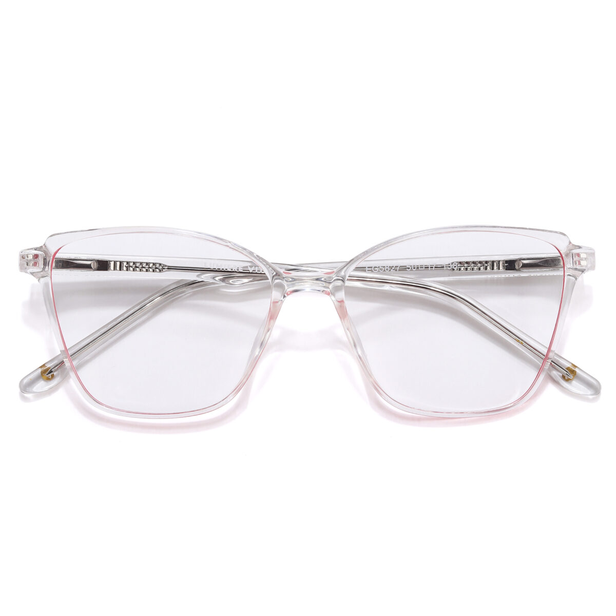 Money Heist Glasses - Tokyo, Clear Pink - Image 3