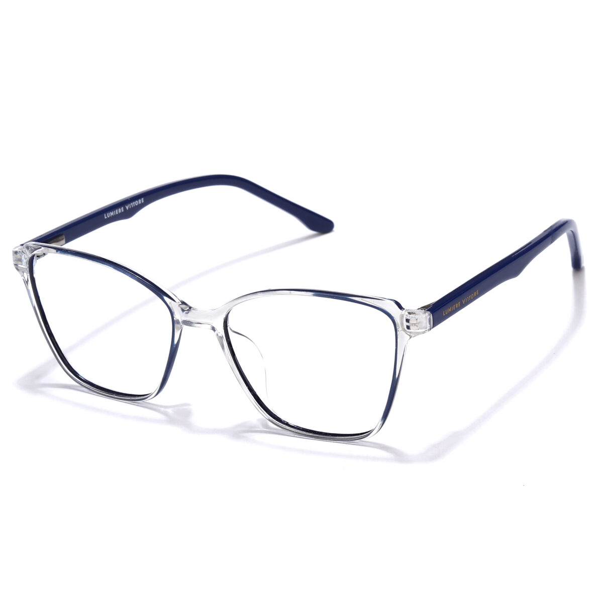 Money Heist Glasses - Tokyo, Clear Blue