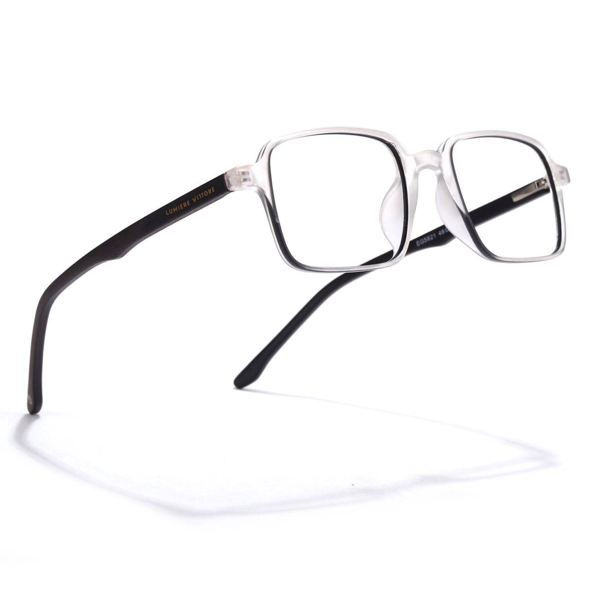 Money Heist Glasses - Denver, Clear Black - Image 2