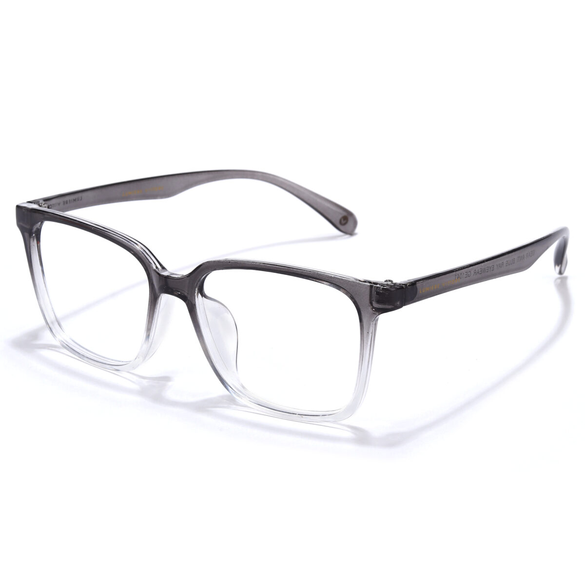 Anti-Blue Ray Glasses, Grey Trp, G1041 - Image 2