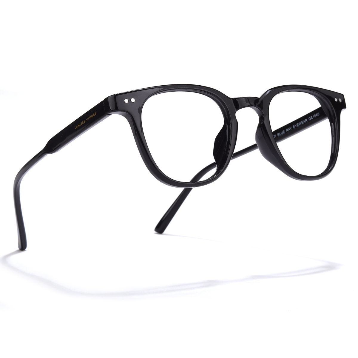 Anti-Blue Ray Glasses, Black, G1046 - Image 3