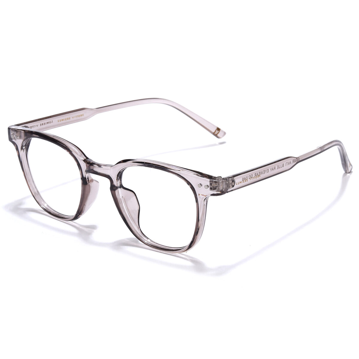 Anti-Blue Ray Glasses, Brown Tint, G1046 - Image 2