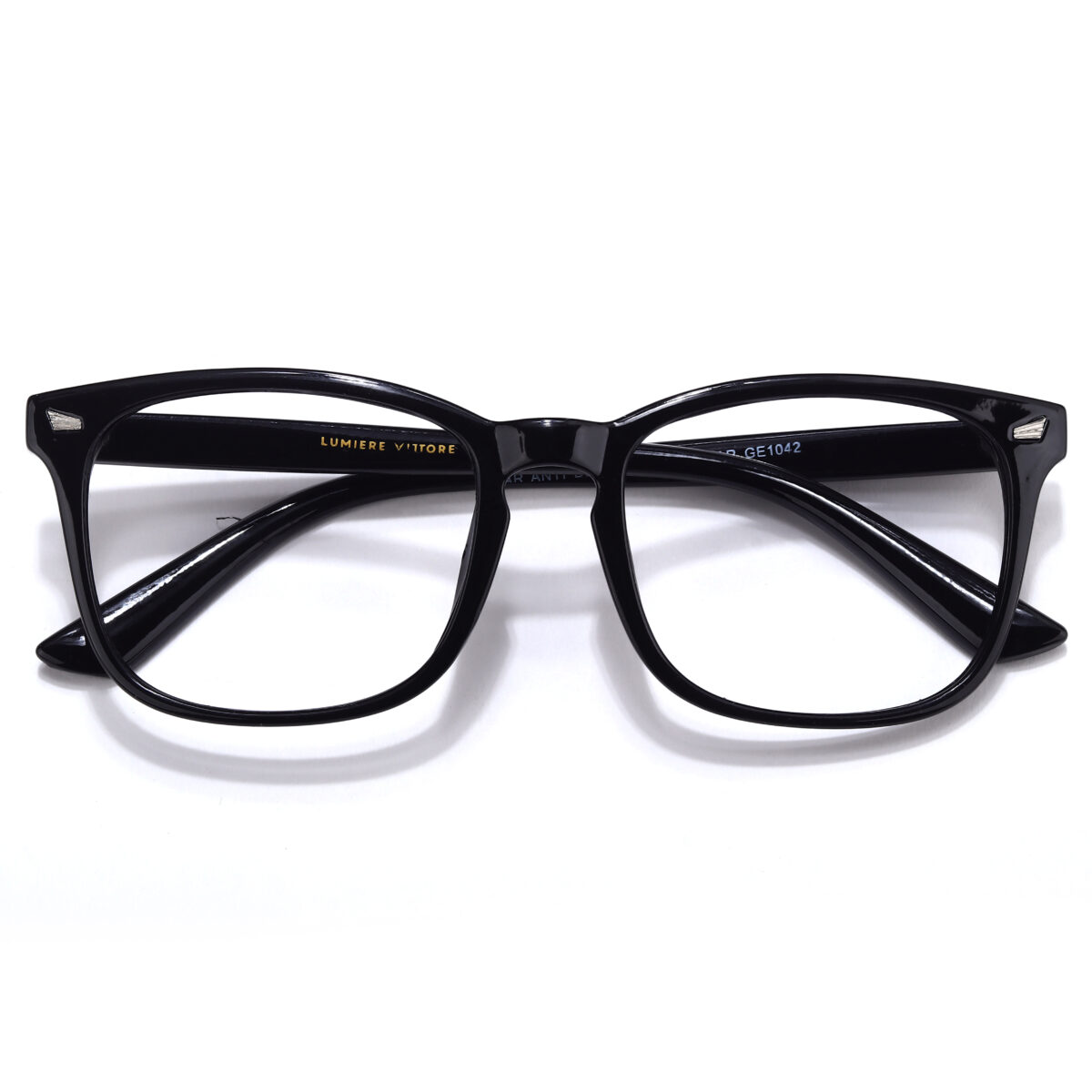 Anti-Blue Ray Screen Glasses, Shine Black, G1042 - Image 4