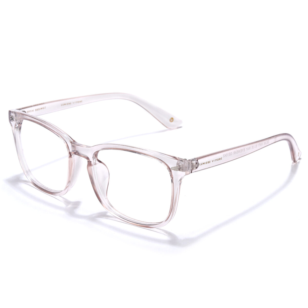 Anti-Blue Ray Screen Glasses, Clear Tinted, G1042 - Image 2