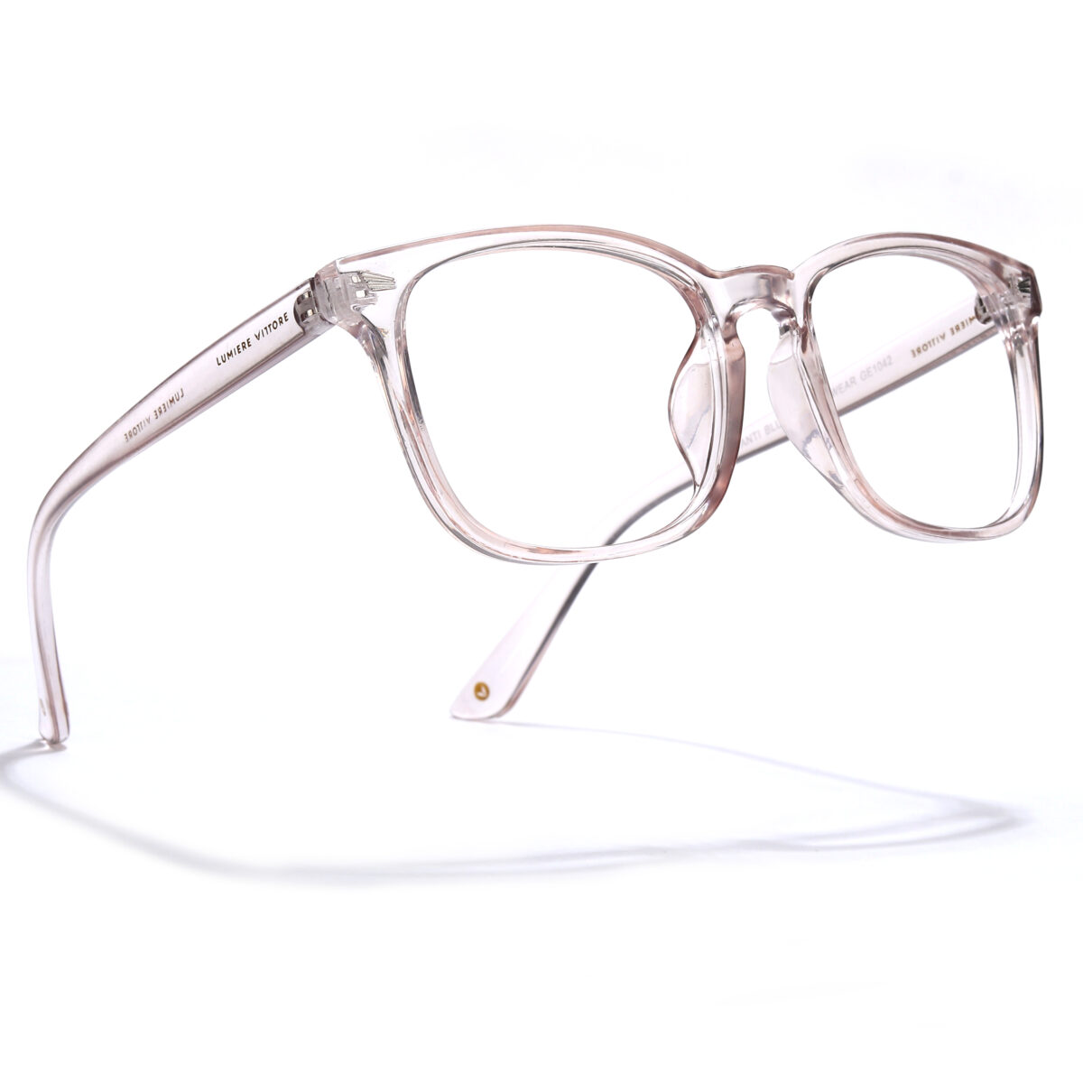 Anti-Blue Ray Screen Glasses, Clear Tinted, G1042 - Image 3