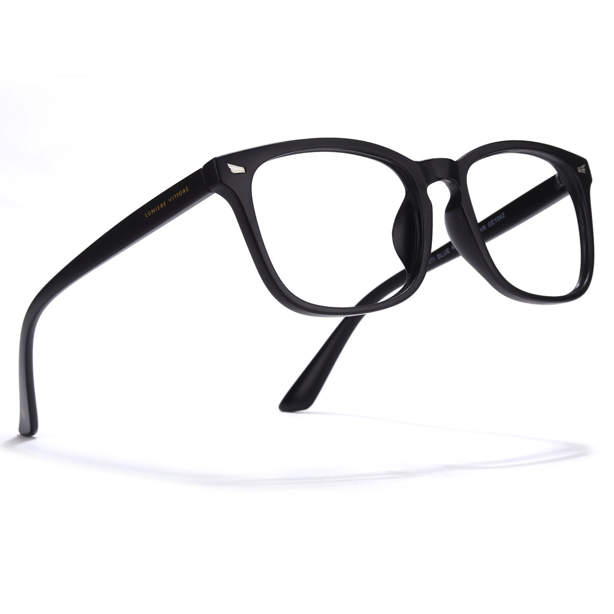 Anti-Blue Ray Screen Glasses, Matte Black, G1042 - Image 3