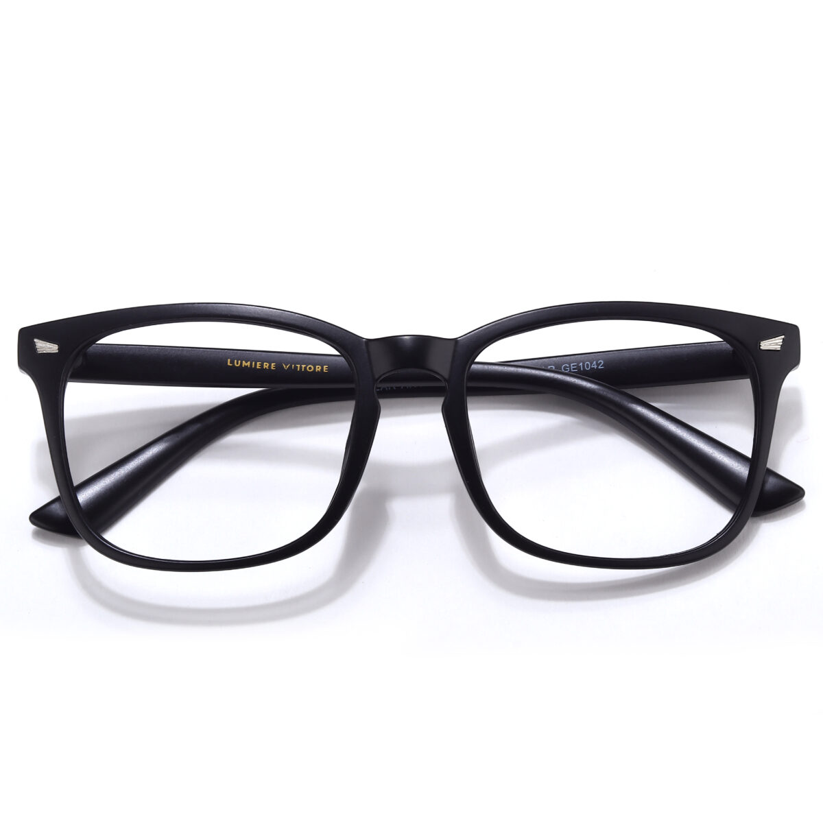 Anti-Blue Ray Screen Glasses, Matte Black, G1042 - Image 4